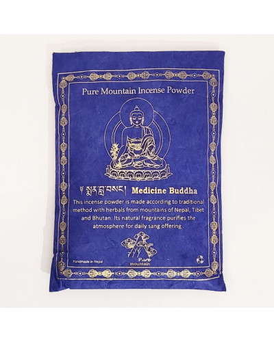 Encens Tibétain Bouddha médecine en poudre