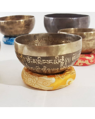 Set de 7 bols tibétains 7 chakras