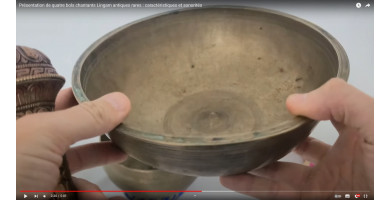 Bols chantants Shiva Lingam rares : caractéristiques et sonorités